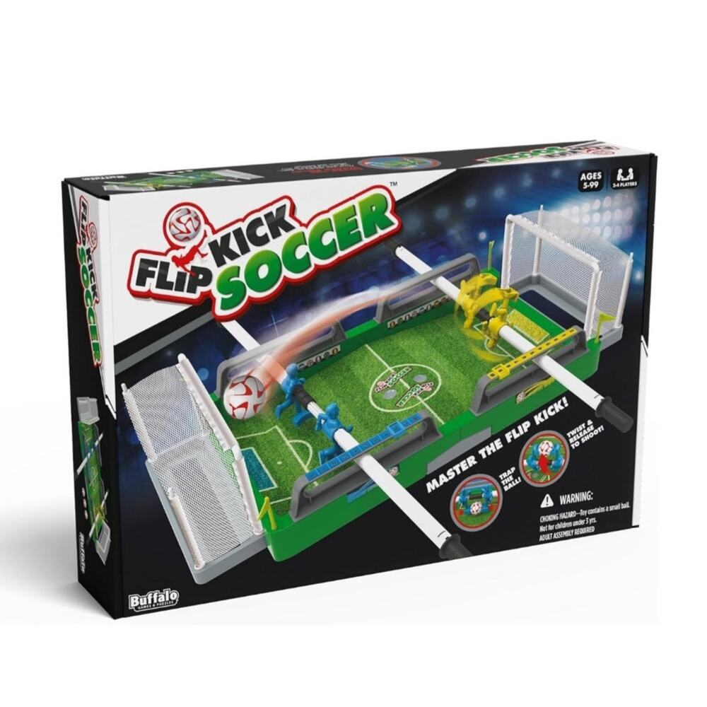 Buffalo Games - Flip Kick Soccer Tabletop Game